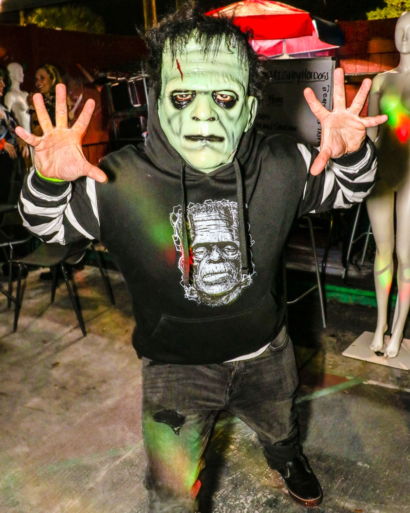 Frankenstein costume.